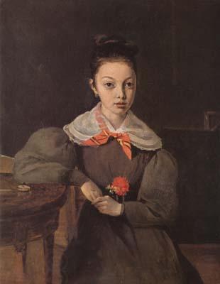 Jean Baptiste Camille  Corot Portrait de Mademoiselle Octavie Sennegon (mk11) China oil painting art